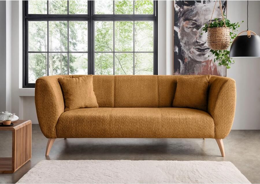 INOSIGN 3-zitsbank twee verschillende pootkleuren naar keuze - Foto 3