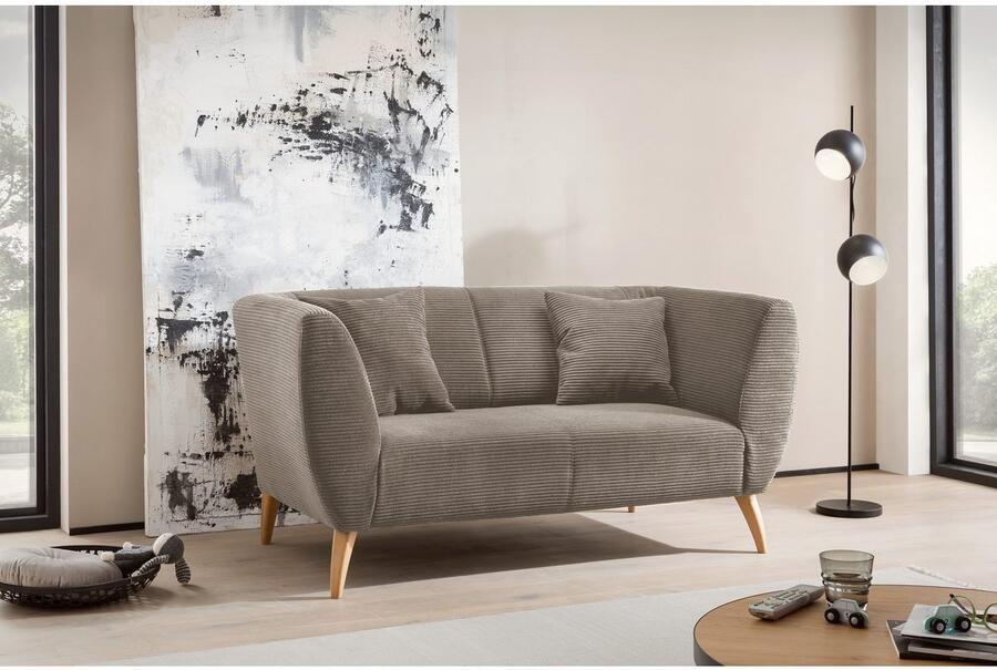 INOSIGN 2-zitsbank twee verschillende pootkleuren naar keuze - Foto 3