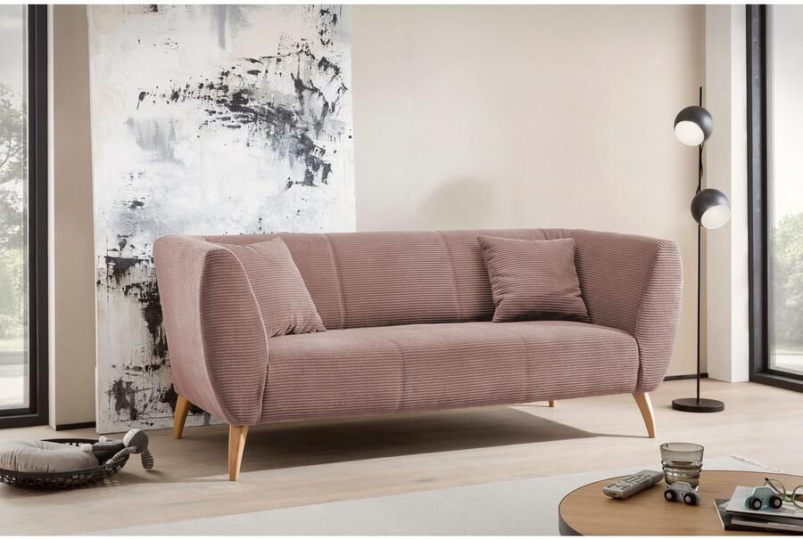 INOSIGN 3-zitsbank twee verschillende pootkleuren naar keuze - Foto 3