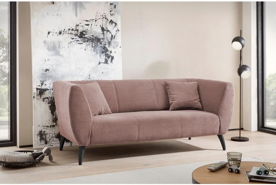 INOSIGN 3-zitsbank twee verschillende pootkleuren naar keuze - Foto 3