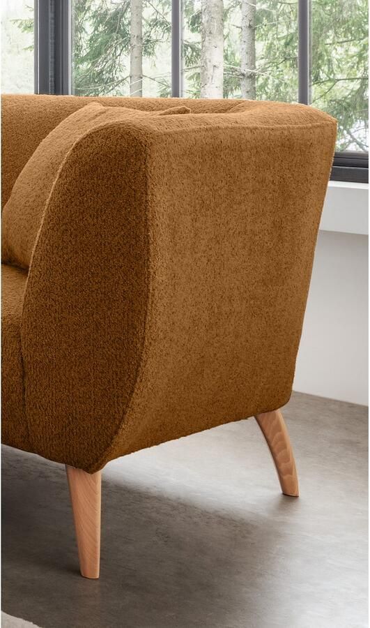 INOSIGN 3-zitsbank twee verschillende pootkleuren naar keuze - Foto 5