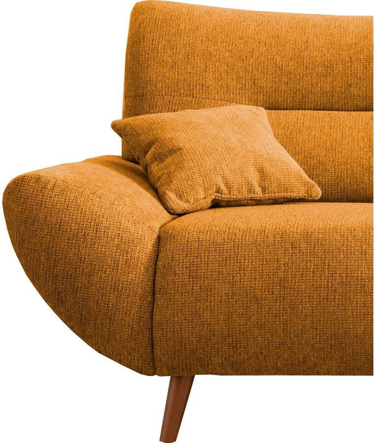 INOSIGN Zithoek Drago elegant en tijdloos comfortabel moderne vormtaal leverbaar als fauteuil hoekbank diverse stoffen incl. 2 sierkussens (set 3-delig) - Foto 2