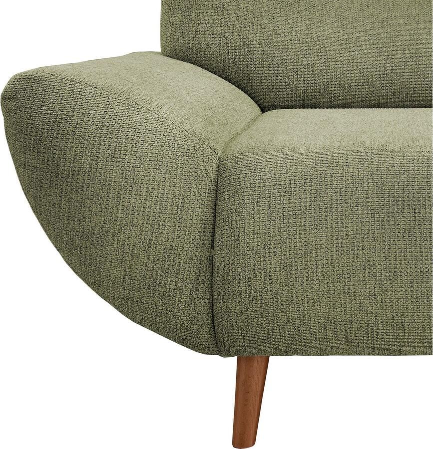 INOSIGN Zithoek Drago elegant en tijdloos comfortabel moderne vormtaal leverbaar als fauteuil hoekbank diverse stoffen incl. 2 sierkussens (set 3-delig)