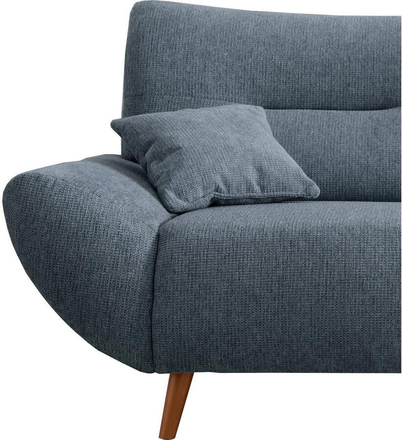 INOSIGN Zithoek Drago elegant en tijdloos comfortabel moderne vormtaal leverbaar als fauteuil hoekbank diverse stoffen incl. 2 sierkussens (set 3-delig) - Foto 2