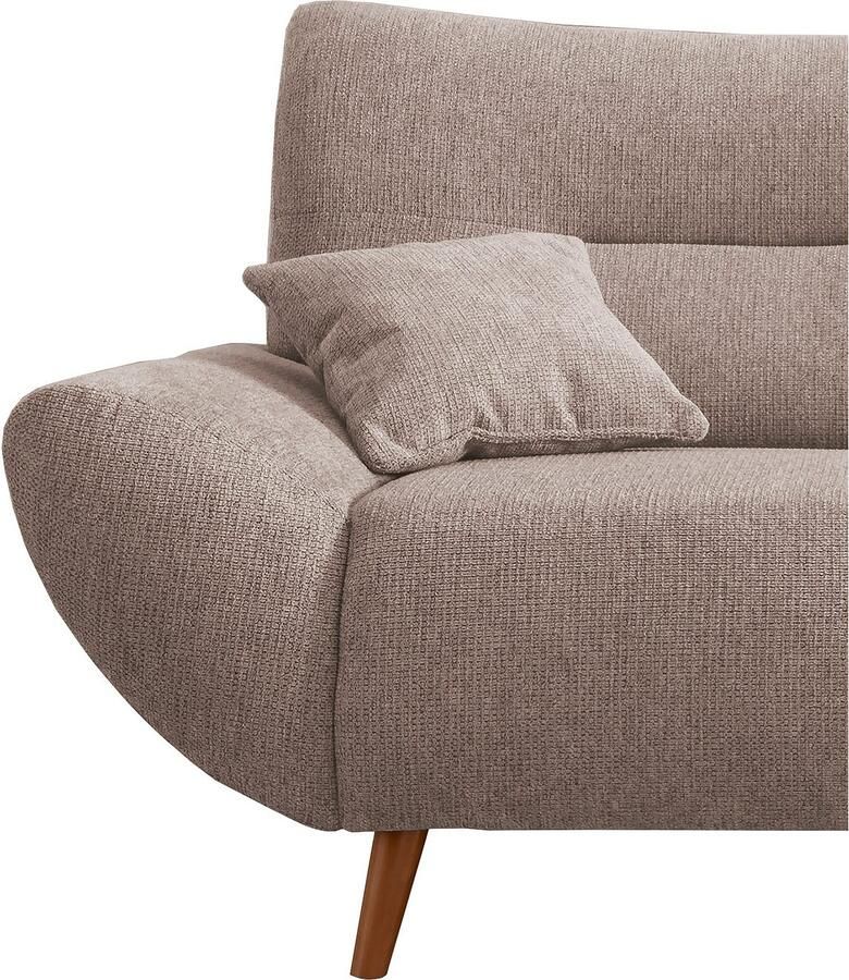 INOSIGN Zithoek Drago modern en tijdloos actuele vormtaal comfortabel leverbaar als fauteuil hoekbank diverse stoffen incl. 2 sierkussens (set 2-delig) - Foto 2