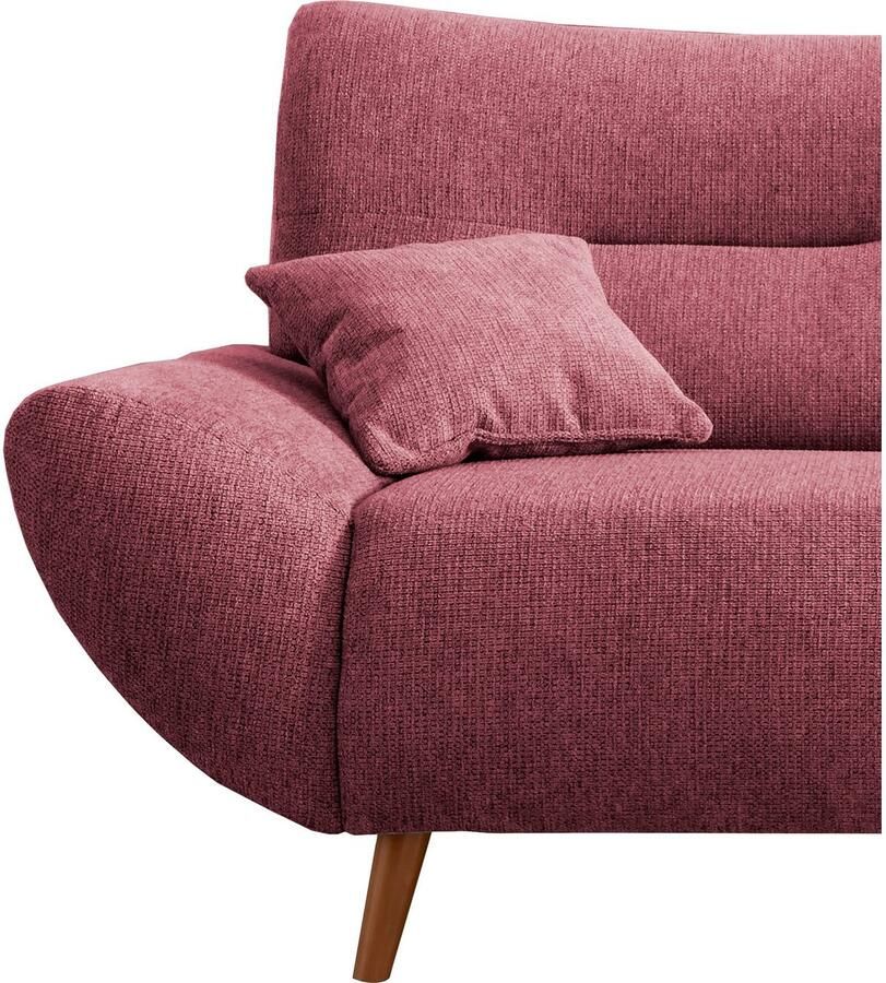 INOSIGN Zithoek Drago modern en tijdloos actuele vormtaal comfortabel leverbaar als fauteuil hoekbank diverse stoffen incl. 2 sierkussens (set 2-delig) - Foto 3