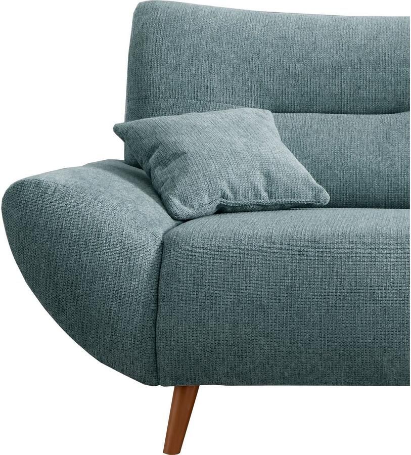 INOSIGN Zithoek Drago modern en tijdloos actuele vormtaal comfortabel leverbaar als fauteuil hoekbank diverse stoffen incl. 2 sierkussens (set 2-delig) - Foto 3
