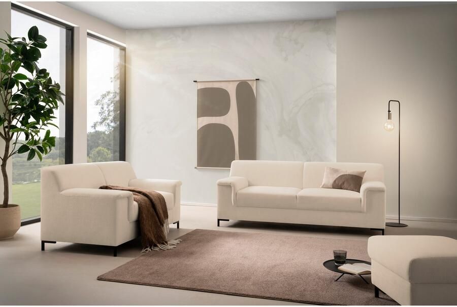 INOSIGN Zithoek Jamie 2 ook in corduroy Set: bestaande uit 1 5- en 2 5-zitter (2-delig) - Foto 2