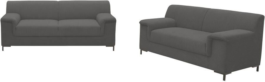 INOSIGN Zithoek Jamie 2 ook in corduroy Set: bestaande uit 1 5- en 2 5-zitter (2-delig) - Foto 7