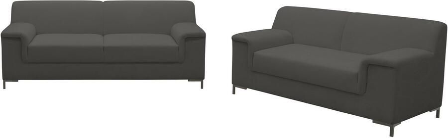 INOSIGN Zithoek Jamie 2 ook in corduroy Set: bestaande uit 1 5- en 2 5-zitter (2-delig) - Foto 8