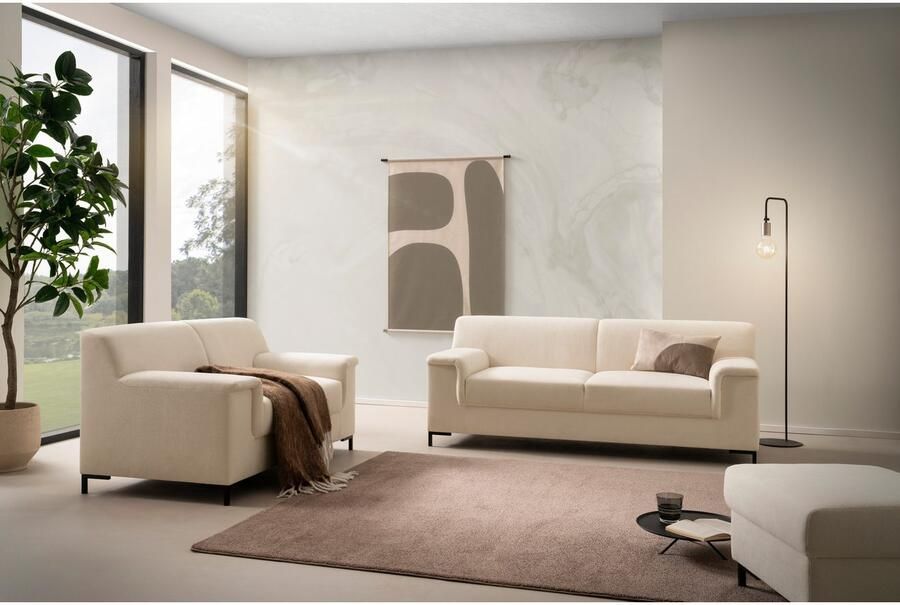 INOSIGN Zithoek Jamie 2 ook in corduroy Set: bestaande uit 1 5- en 2 5-zitter (2-delig) - Foto 3