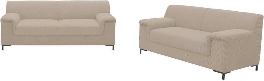 INOSIGN Zithoek Jamie 2 ook in corduroy Set: bestaande uit 1 5- en 2 5-zitter (2-delig) - Foto 5