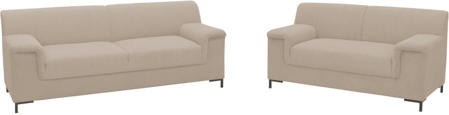 INOSIGN Zithoek Jamie 2 ook in corduroy Set: bestaande uit 1 5- en 2 5-zitter (2-delig) - Foto 6