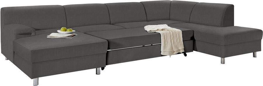 INOSIGN Zithoek Jamie tijdloos design stevig zitcomfort veel ruimte U-vorm - Foto 3