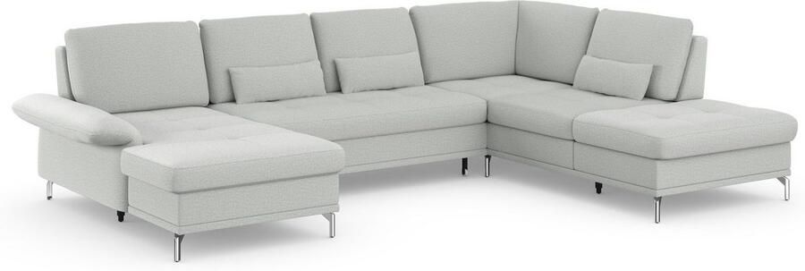 INOSIGN Zithoek Palm Beach U-vorm Binnenvering met zitdiepteverstelling naar keuze met slaapfunctie - Foto 10