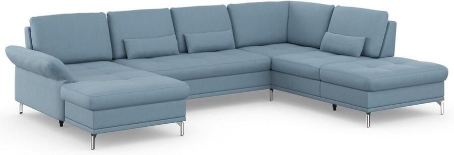 INOSIGN Zithoek Palm Beach U-vorm Binnenvering met zitdiepteverstelling naar keuze met slaapfunctie - Foto 8