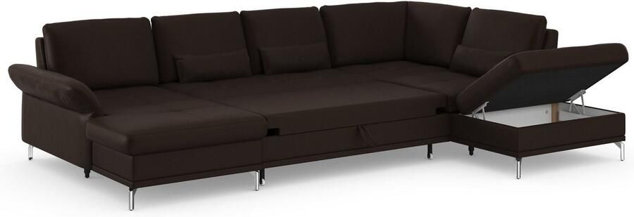 INOSIGN Zithoek Palm Beach U-vorm Binnenvering met zitdiepteverstelling naar keuze met slaapfunctie - Foto 9