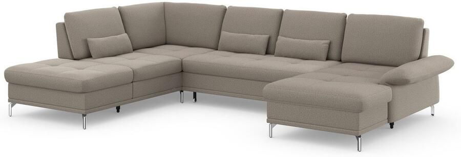 INOSIGN Zithoek Palm Beach U-vorm Binnenvering met zitdiepteverstelling naar keuze met slaapfunctie - Foto 9