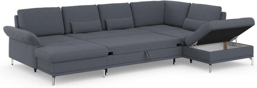 INOSIGN Zithoek Palm Beach U-vorm Binnenvering met zitdiepteverstelling naar keuze met slaapfunctie - Foto 9