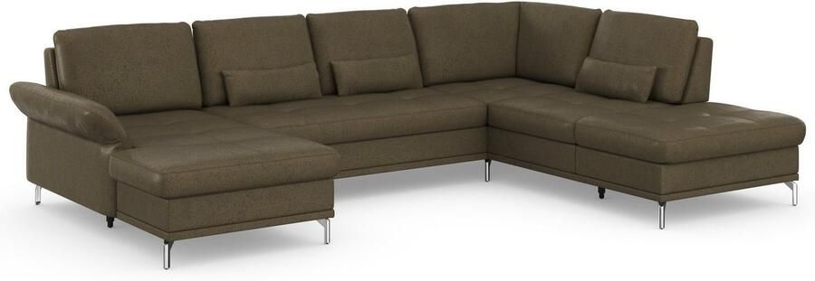 INOSIGN Zithoek Palm Beach U-vorm Binnenvering met zitdiepteverstelling naar keuze met slaapfunctie - Foto 8