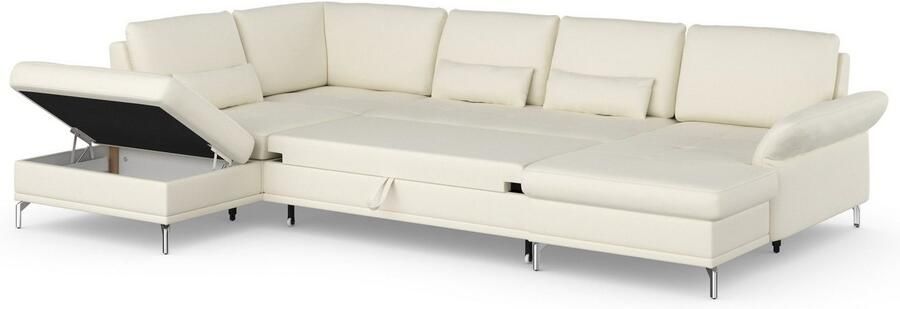 INOSIGN Zithoek Palm Beach U-vorm Binnenvering met zitdiepteverstelling naar keuze met slaapfunctie - Foto 9