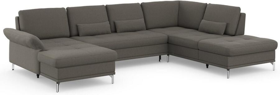 INOSIGN Zithoek Palm Beach U-vorm Binnenvering met zitdiepteverstelling naar keuze met slaapfunctie - Foto 10