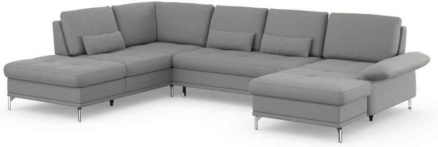 INOSIGN Zithoek Palm Beach U-vorm Binnenvering met zitdiepteverstelling naar keuze met slaapfunctie - Foto 9