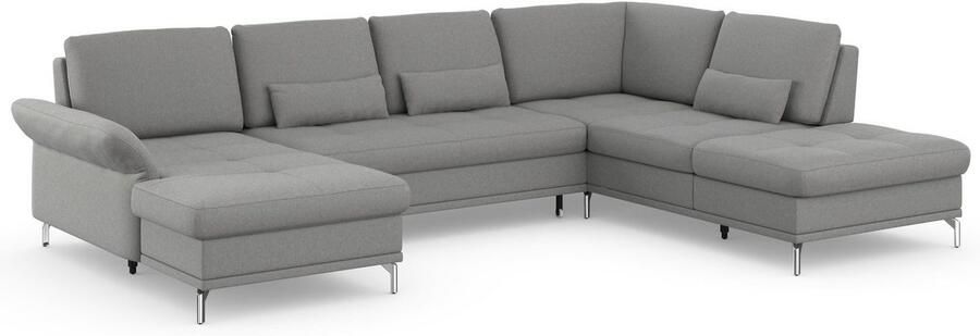 INOSIGN Zithoek Palm Beach U-vorm Binnenvering met zitdiepteverstelling naar keuze met slaapfunctie - Foto 9