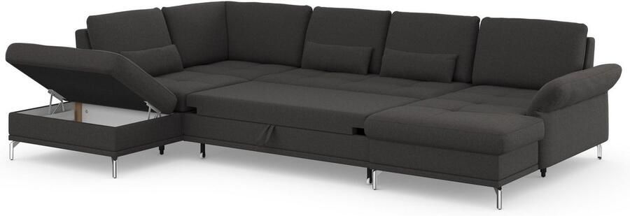 INOSIGN Zithoek Palm Beach U-vorm Binnenvering met zitdiepteverstelling naar keuze met slaapfunctie - Foto 8