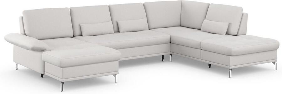 INOSIGN Zithoek Palm Beach U-vorm Binnenvering met zitdiepteverstelling naar keuze met slaapfunctie - Foto 9