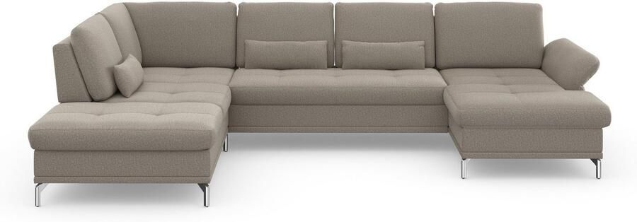 INOSIGN Zithoek Palm Beach U-vorm Binnenvering met zitdiepteverstelling naar keuze met slaapfunctie - Foto 7