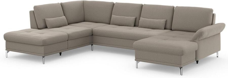 INOSIGN Zithoek Palm Beach U-vorm Binnenvering met zitdiepteverstelling naar keuze met slaapfunctie - Foto 8