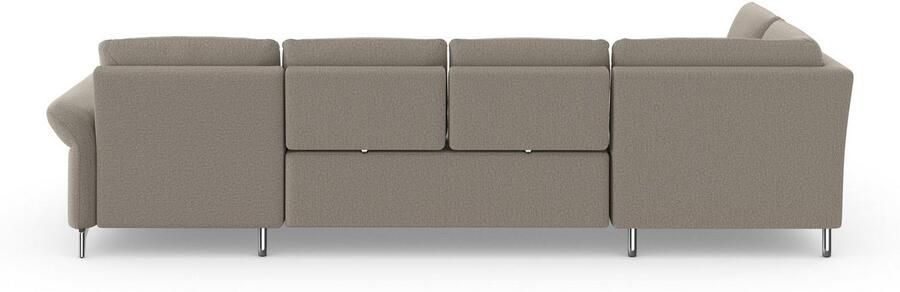 INOSIGN Zithoek Palm Beach U-vorm Binnenvering met zitdiepteverstelling naar keuze met slaapfunctie - Foto 9