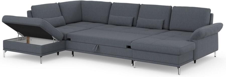 INOSIGN Zithoek Palm Beach U-vorm Binnenvering met zitdiepteverstelling naar keuze met slaapfunctie - Foto 8