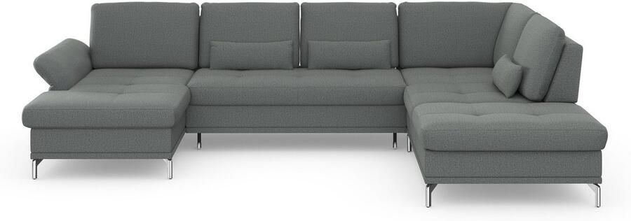 INOSIGN Zithoek Palm Beach U-vorm Binnenvering met zitdiepteverstelling naar keuze met slaapfunctie - Foto 7