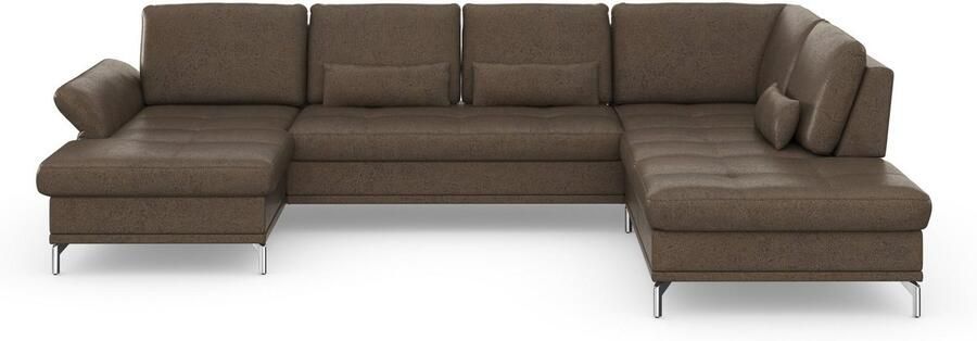 INOSIGN Zithoek Palm Beach U-vorm Binnenvering met zitdiepteverstelling naar keuze met slaapfunctie - Foto 7