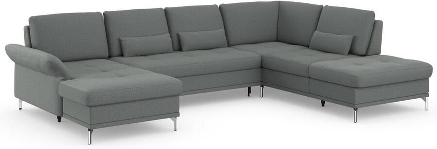 INOSIGN Zithoek Palm Beach U-vorm Binnenvering met zitdiepteverstelling naar keuze met slaapfunctie - Foto 8