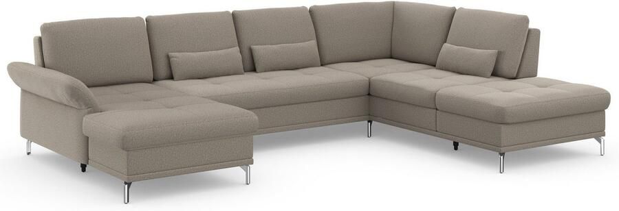 INOSIGN Zithoek Palm Beach U-vorm Binnenvering met zitdiepteverstelling naar keuze met slaapfunctie - Foto 8