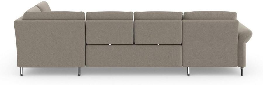 INOSIGN Zithoek Palm Beach U-vorm Binnenvering met zitdiepteverstelling naar keuze met slaapfunctie - Foto 9