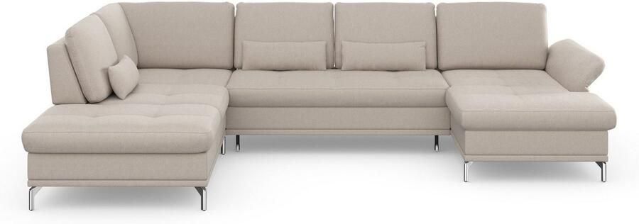 INOSIGN Zithoek Palm Beach U-vorm Binnenvering met zitdiepteverstelling naar keuze met slaapfunctie - Foto 8