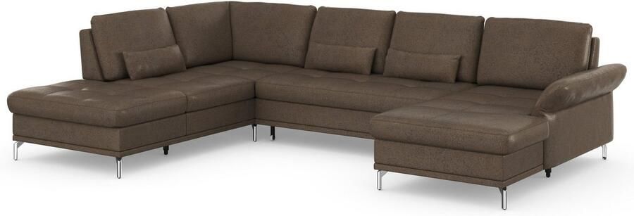 INOSIGN Zithoek Palm Beach U-vorm Binnenvering met zitdiepteverstelling naar keuze met slaapfunctie - Foto 8