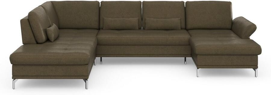 INOSIGN Zithoek Palm Beach U-vorm Binnenvering met zitdiepteverstelling naar keuze met slaapfunctie - Foto 7