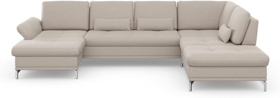 INOSIGN Zithoek Palm Beach U-vorm Binnenvering met zitdiepteverstelling naar keuze met slaapfunctie - Foto 6