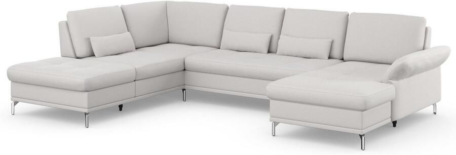 INOSIGN Zithoek Palm Beach U-vorm Binnenvering met zitdiepteverstelling naar keuze met slaapfunctie - Foto 7