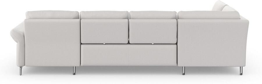 INOSIGN Zithoek Palm Beach U-vorm Binnenvering met zitdiepteverstelling naar keuze met slaapfunctie - Foto 8