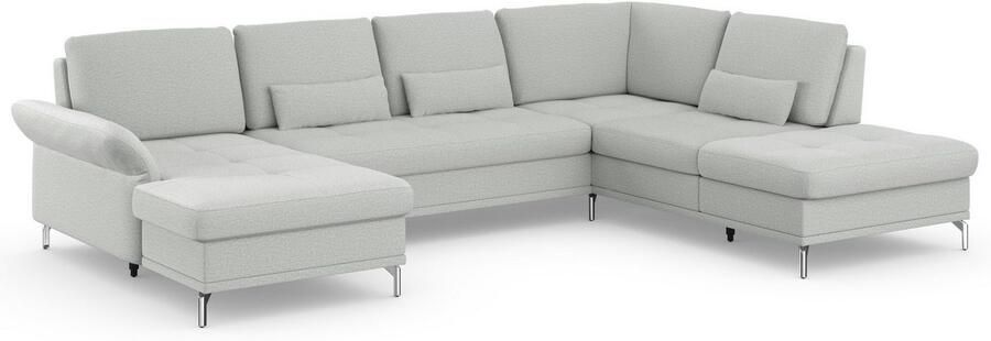 INOSIGN Zithoek Palm Beach U-vorm Binnenvering met zitdiepteverstelling naar keuze met slaapfunctie - Foto 8