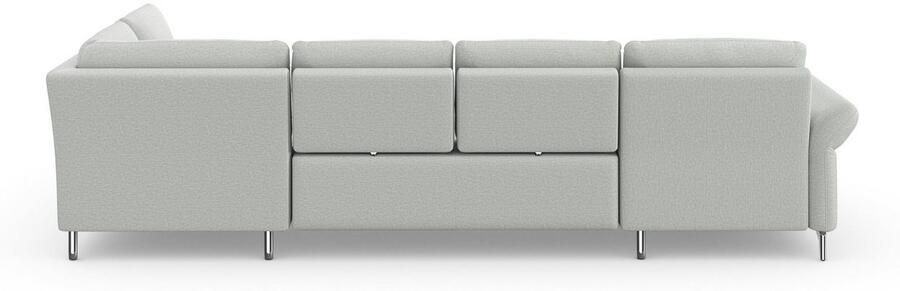 INOSIGN Zithoek Palm Beach U-vorm Binnenvering met zitdiepteverstelling naar keuze met slaapfunctie - Foto 9