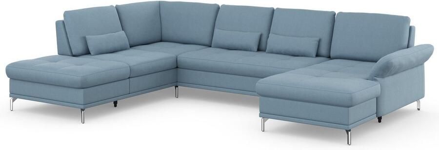 INOSIGN Zithoek Palm Beach U-vorm Binnenvering met zitdiepteverstelling naar keuze met slaapfunctie - Foto 8