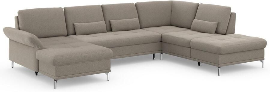 INOSIGN Zithoek Palm Beach U-vorm Binnenvering met zitdiepteverstelling naar keuze met slaapfunctie - Foto 10