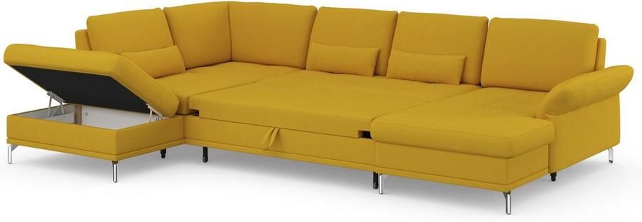 INOSIGN Zithoek Palm Beach U-vorm Binnenvering met zitdiepteverstelling naar keuze met slaapfunctie - Foto 7